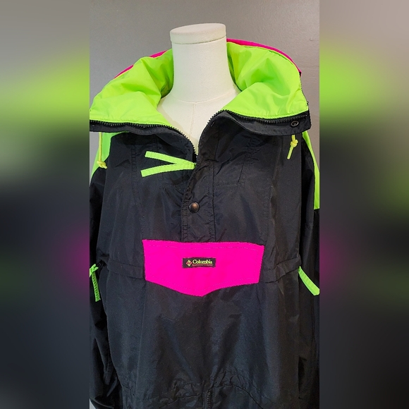 COLUMBIA VintageMONASHEE ANORAK MEN'S SKI PARKA L - Picture 3 of 10